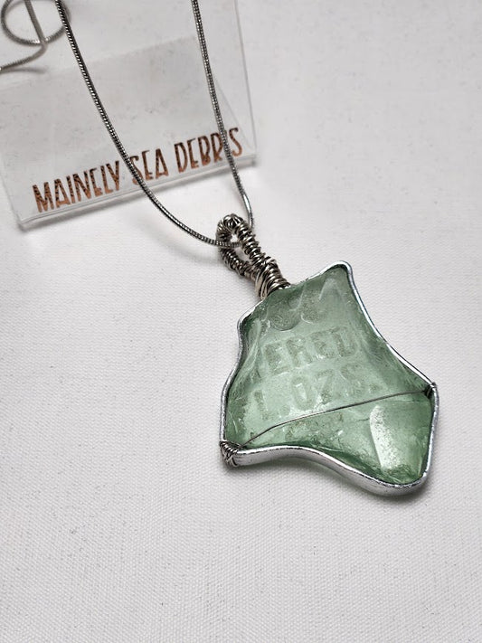 Sea Glass Pendant Necklace