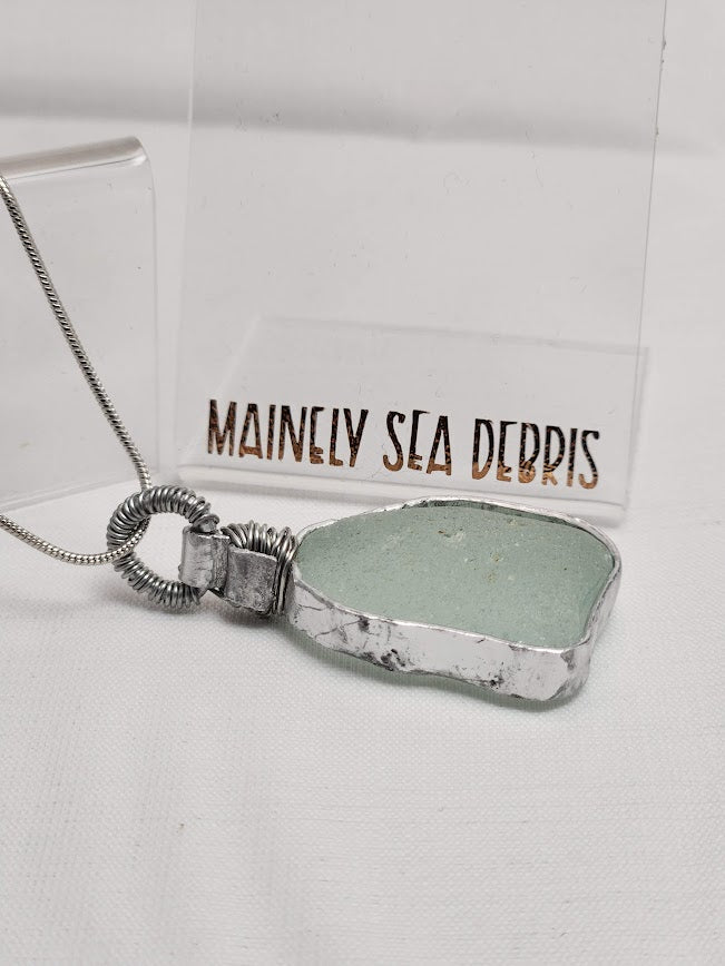 Sea Glass Pendant Necklace